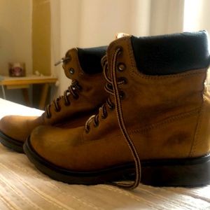 Steve Madden lace up boots